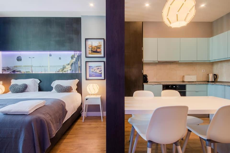 418 Apartamento Gale Wifi, Estacionamento, Elevador ポルト エクステリア 写真